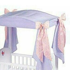 Bitty Baby American Girl CRIB CANOPY COVER REPLACEMENT ONLY Purple Lavender